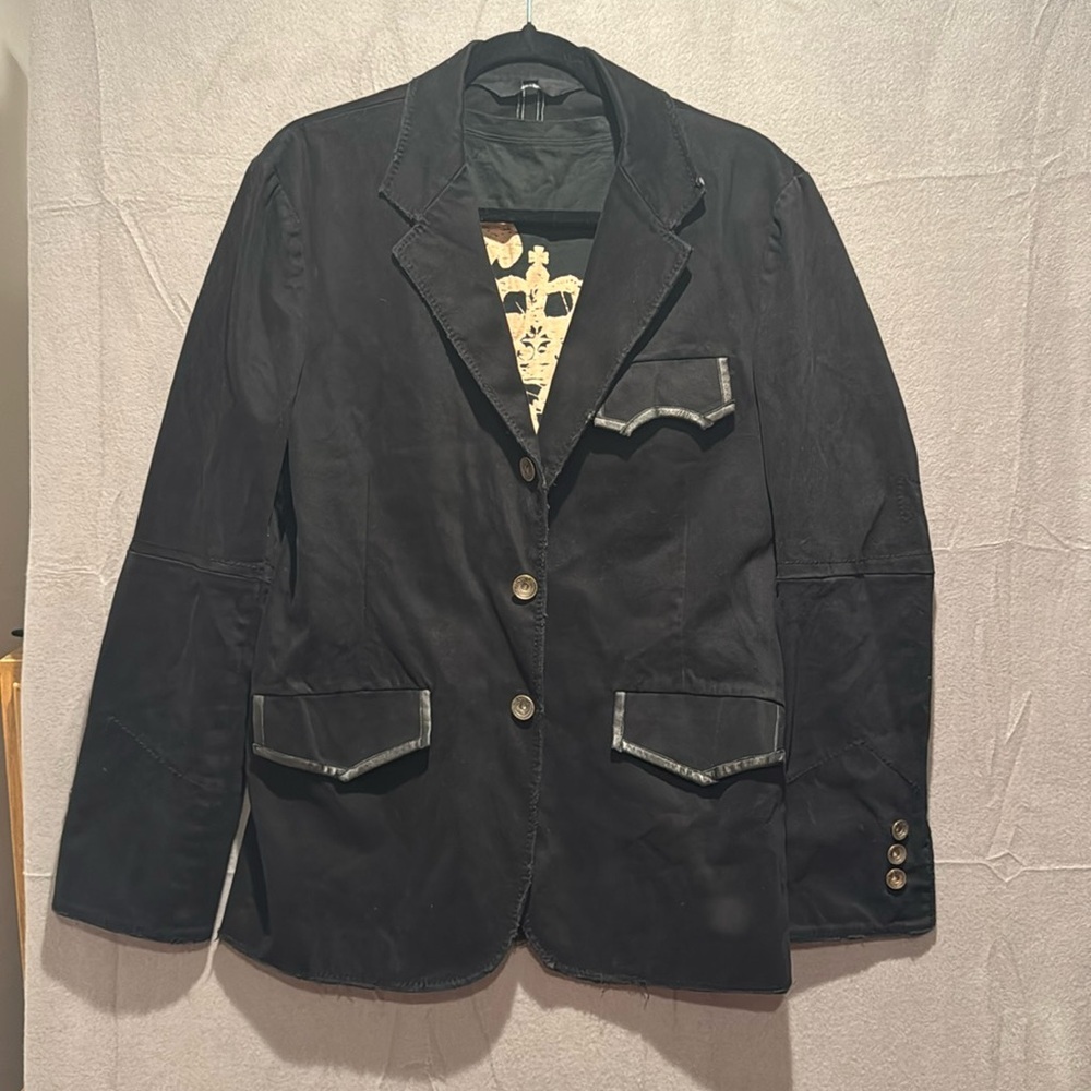 House of Howe Black Blazer Jacket